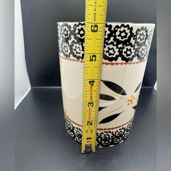 Temp-Tations Old World Ceramic Temptations By Tara Utensil Holder black - Picture 5 of 5